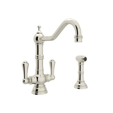 Rohl Single Hole Only Mount, 1 Hole Kitchen Faucet U.4766PN-2